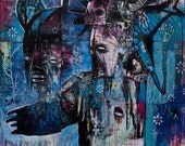 Shaman Spirit Print - Jesse Reno - 13"x19" - Becoming A Chief - Native American Spirit
