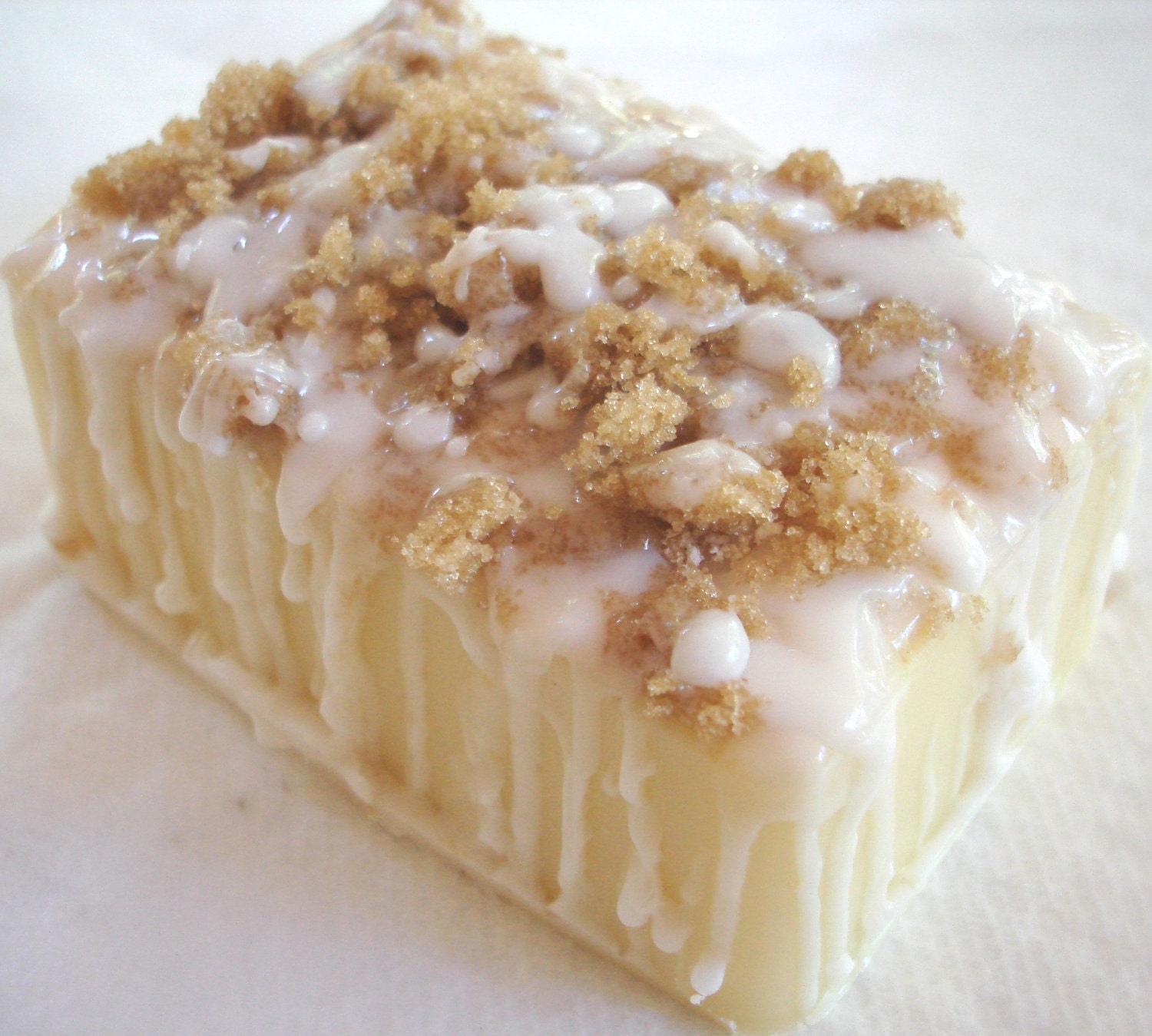 Shea Butter Handmade Soap Jumbo Bar 9.4 oz CREAMY COCONUT Free Shipping