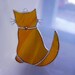 Cat Orange Stained Glass Suncatcher Valentines Mothers Day Teacher Gift Housewarming Yule Solstice Birthday Fathers Day Gifts