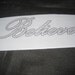 Believe Blinged Heat Transfer