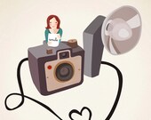 The photographer Print 5 x 7