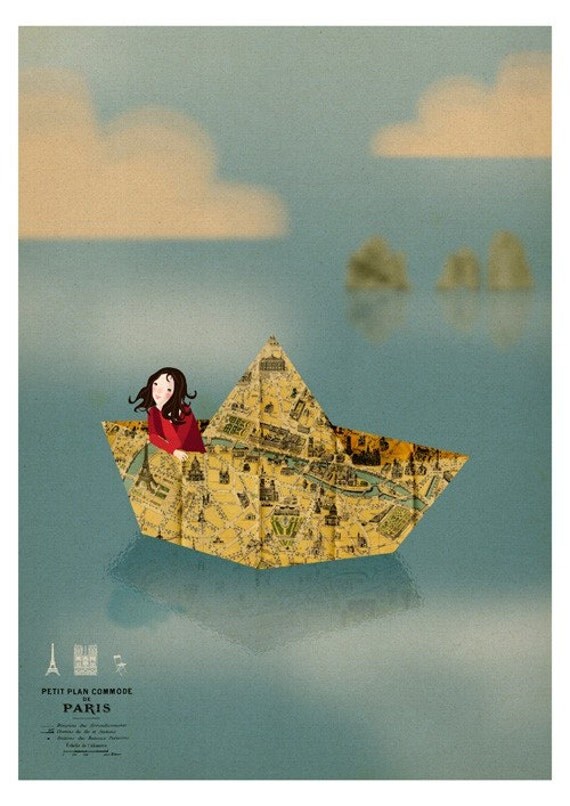 Meet me in Paris - print 5 x 7