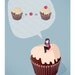 Cupcake equation Print 8 x 11.5