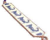 Denim Blue Cape Cod Cuff Bracelet