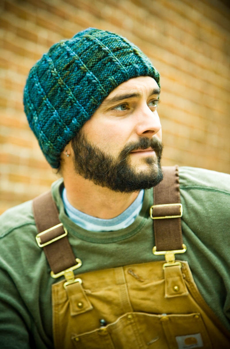 Men's Hat Knitting Pattern - J.T. (Pattern PDF)