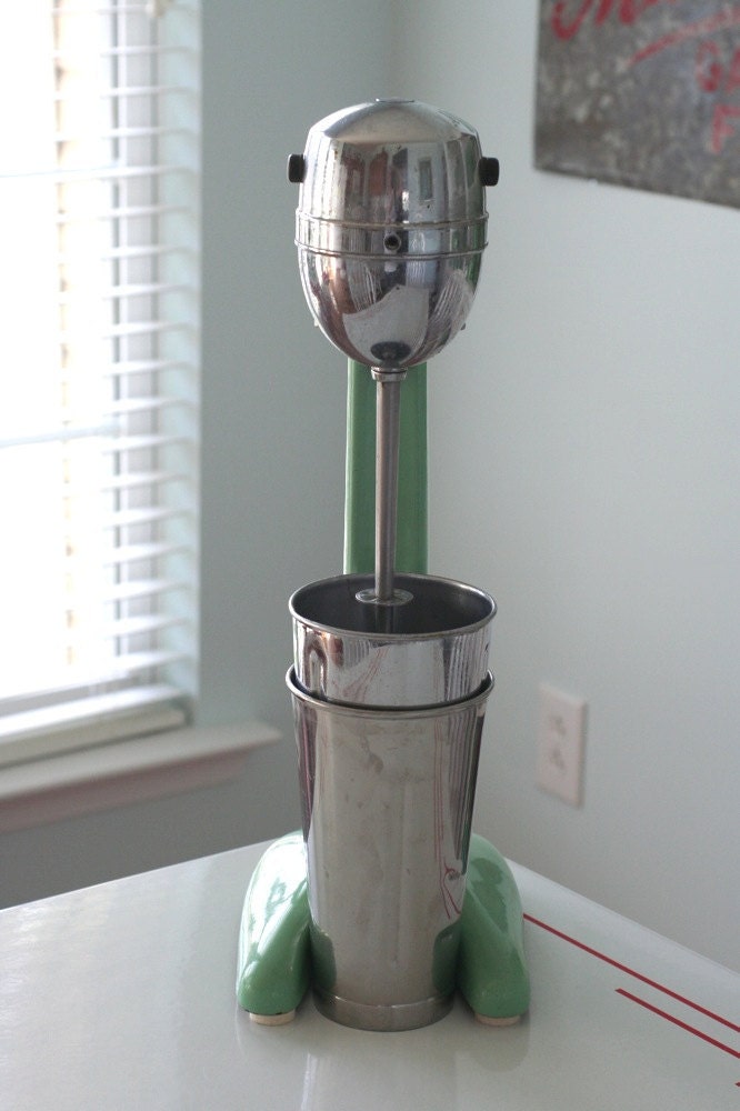 SALE - Original Hamilton Beach Jadite Milk Shake Mixer