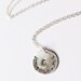 Personalized Necklace-Initial,Hand Stamped,sterling silver Necklace,Fun,Joy,Teach,custom massage-Personalize Your Message,Teacher gift