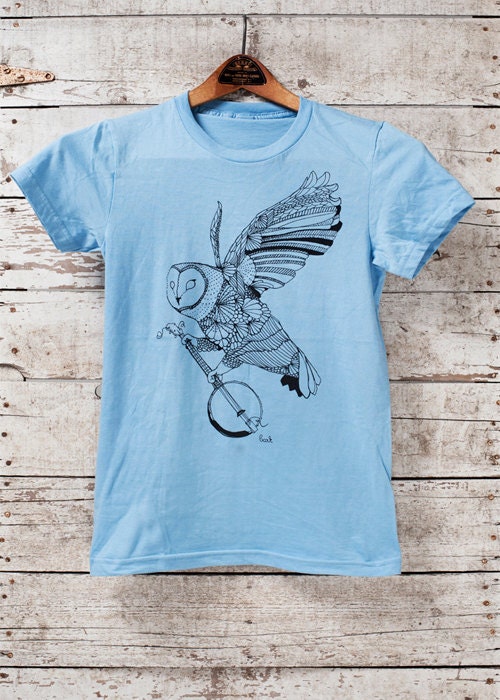ON SALE - Being discontinued - Limited stock - Ghost Banjo - womens t-shirt - by Bark Decor