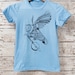 ON SALE - Being discontinued - Limited stock - Ghost Banjo - womens t-shirt - by Bark Decor