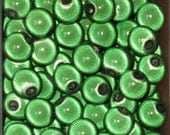25 Acrylic Miracle Beads - Green Illusion - 8mm