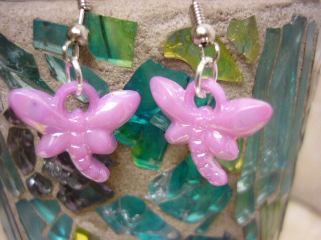 SALE Sweet Glowy Butterfly earrings for Girls