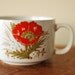 Red Poppy Stoneware Mug