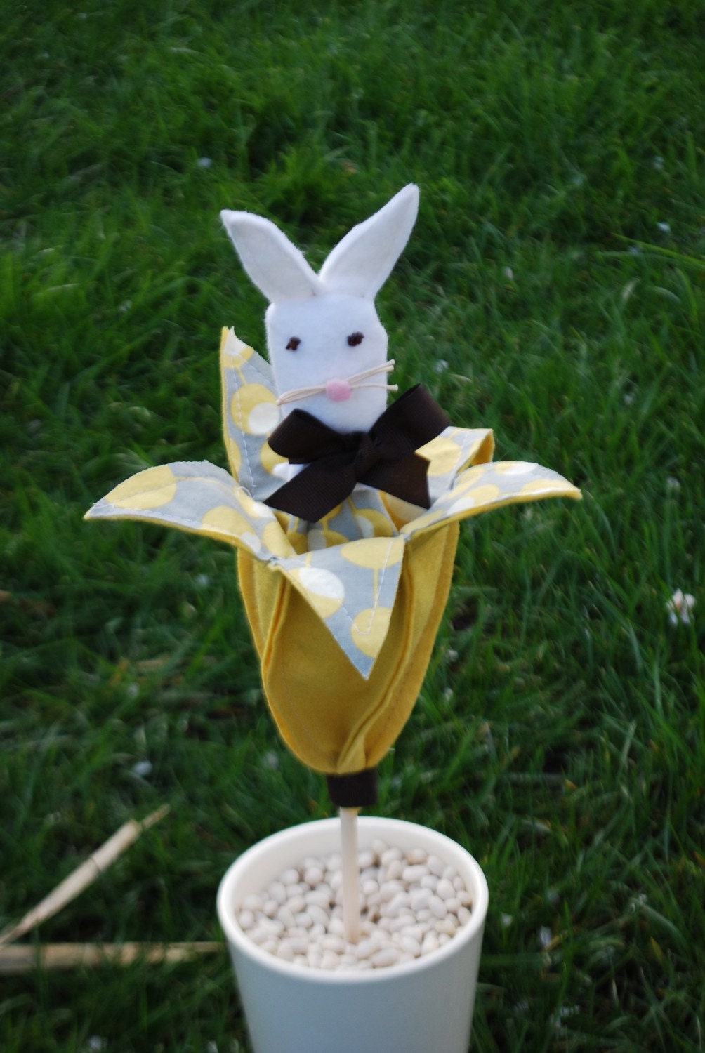 Yellow Peek-a-boo Bunny