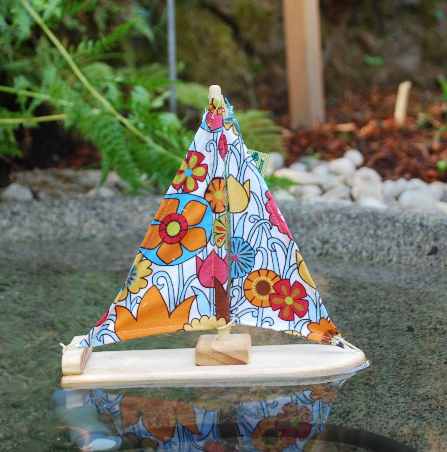 Fun Flower Sailboat