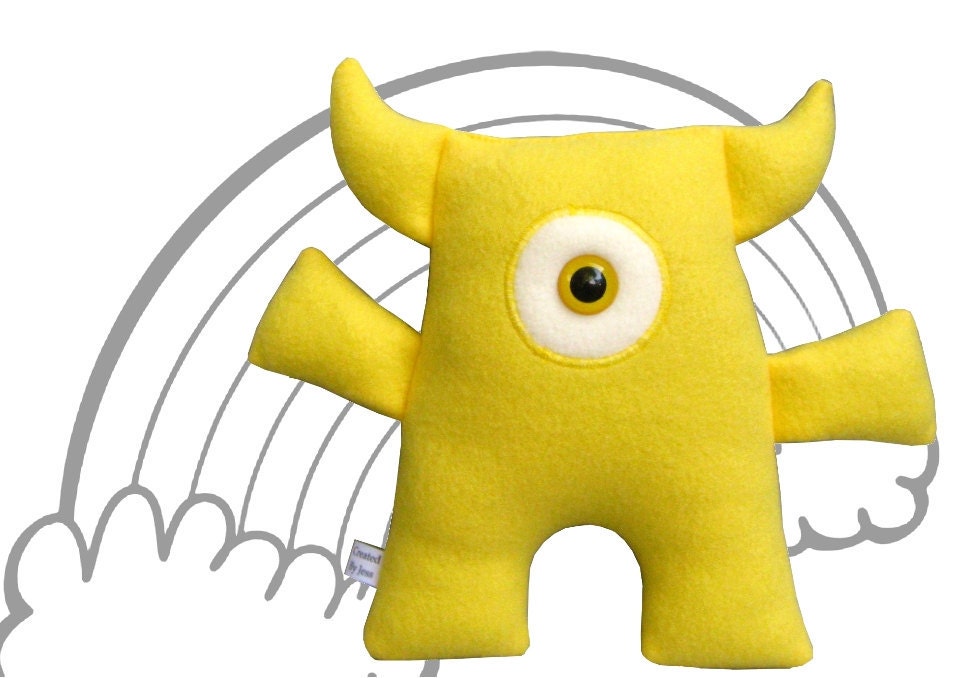 Yellow One Eyed Monster