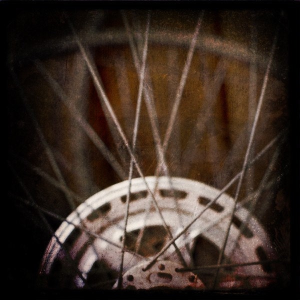 Bike Spokes - 8X8 fine art print