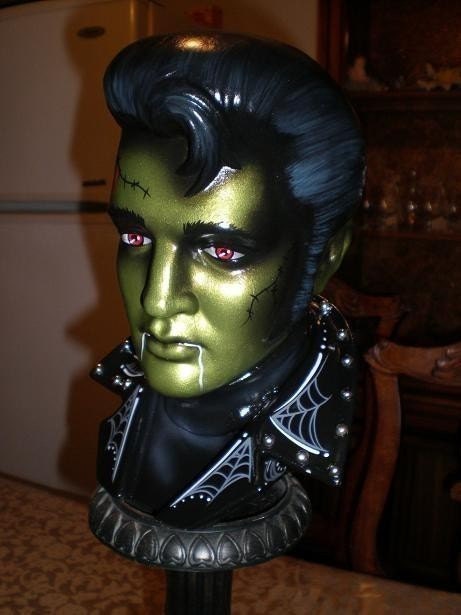 MADE to ORDER Zombie Rock n Roll Leather Jacket Bust
