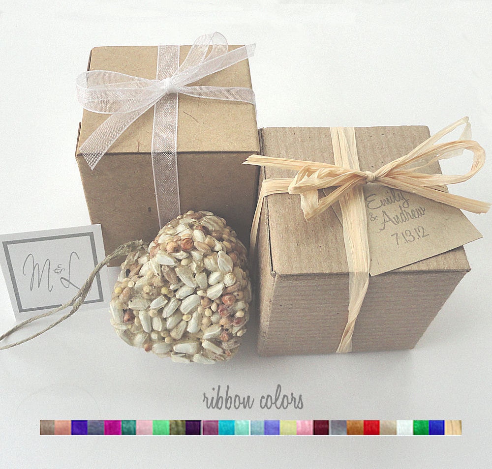 Unique Wedding Favors Birds Love, Rustic Boho Chic Beatufiul Vintage Bridal Shower Favors by Nature Favors
