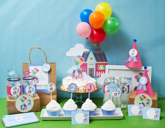 Custom UP Movie Inspired DIY Party Printables by MayDetails: Full Collection Il_570xn