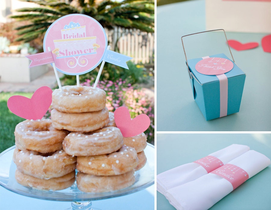 Custom Cake Pink Bridal Shower Party Invitation