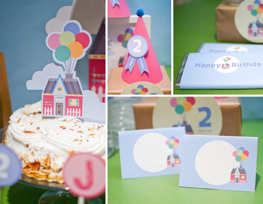 Custom UP Movie Inspired DIY Printable Invitation 5x7