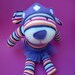 Sock Puppy - Pink Stripes