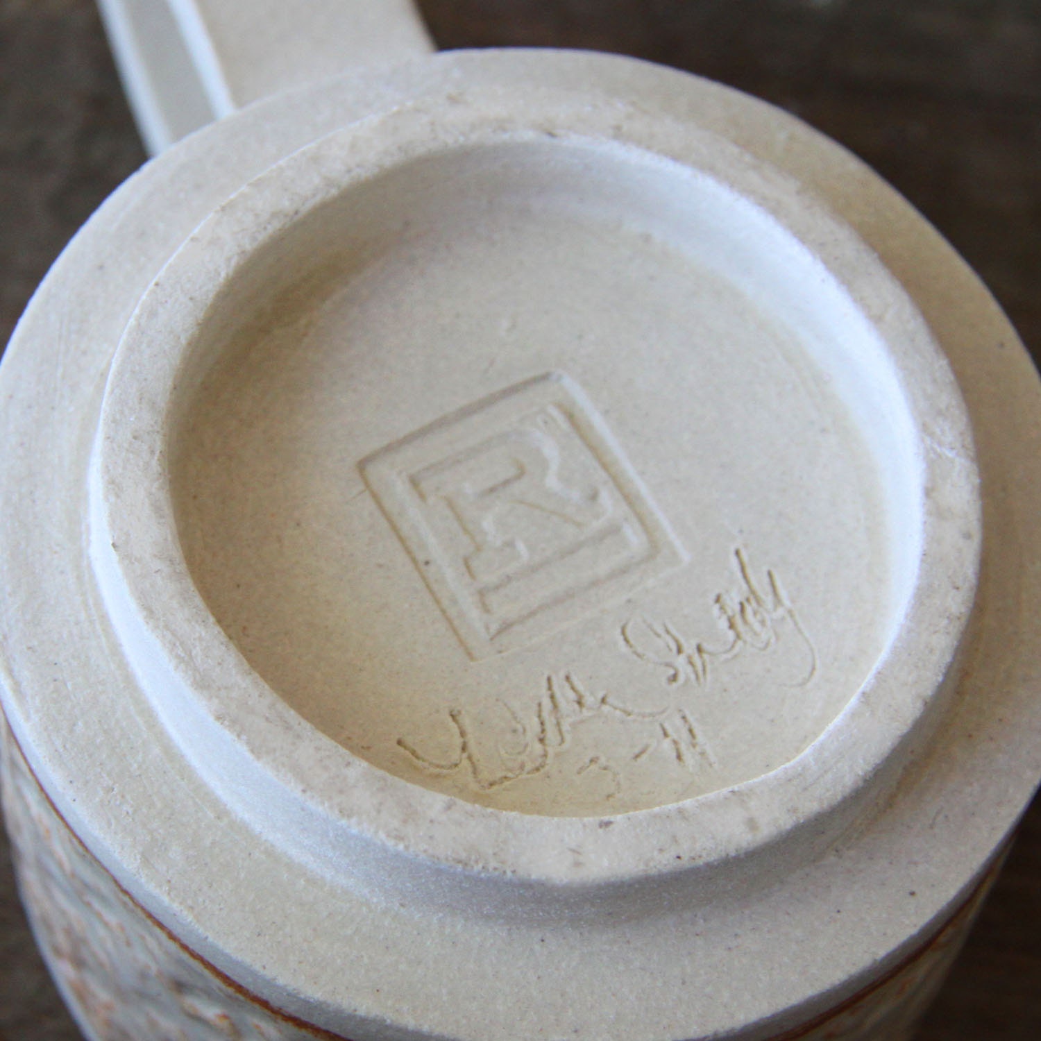 Custom Natural White Sandinavian Rustic Modern Stoneware Tea Set