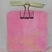 Olivia Pink Post-it Note Holder