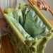 15% OFF - First Day of Spring - OOAK handknit designer handbag / purse in celery green