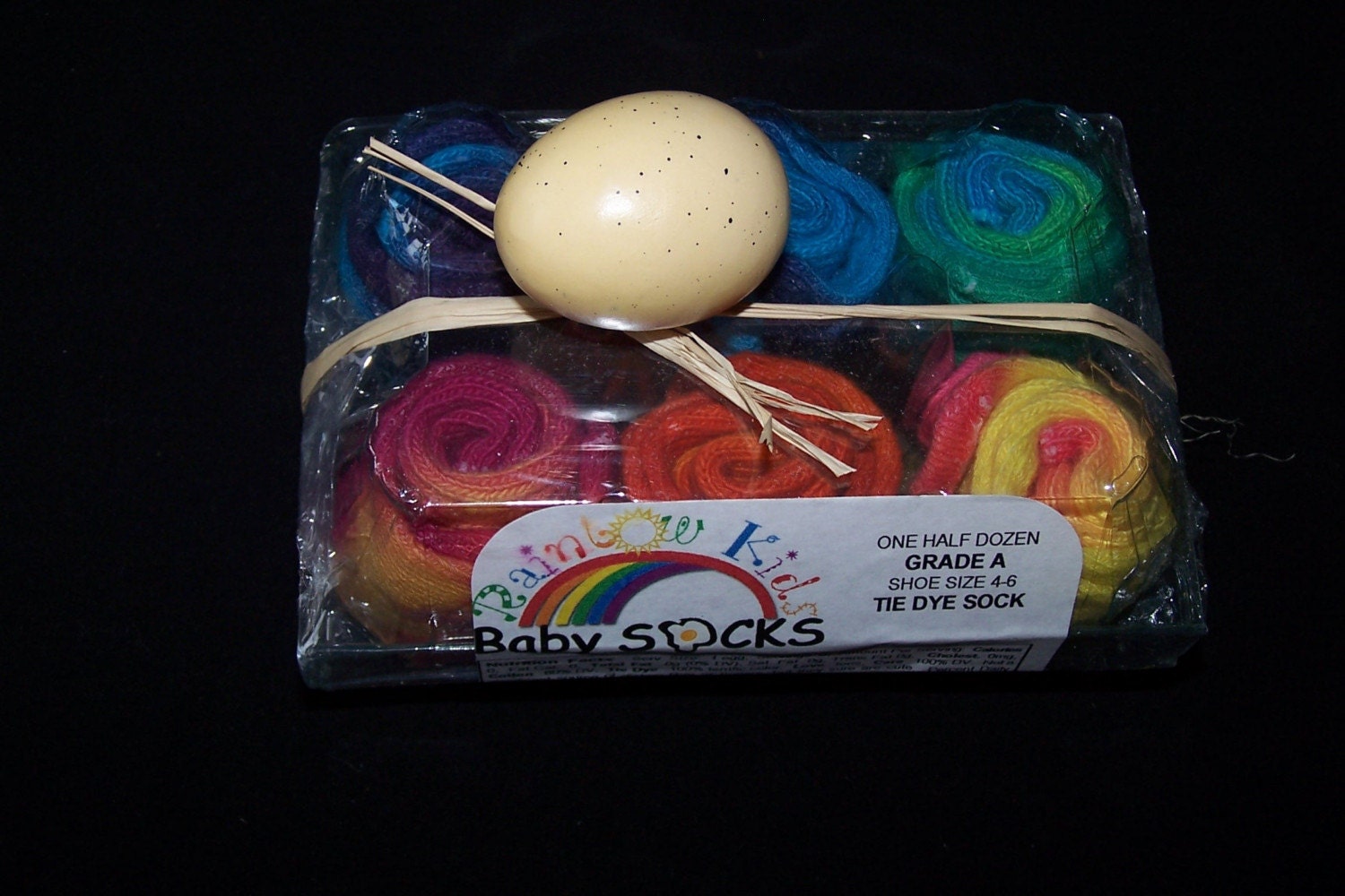 Rainbow Kids Tie Dyed Baby Socks One Half Dozen Grade A Choose Your Size