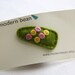 Modern Bean Hair Clip - Dot Candy (Willow)