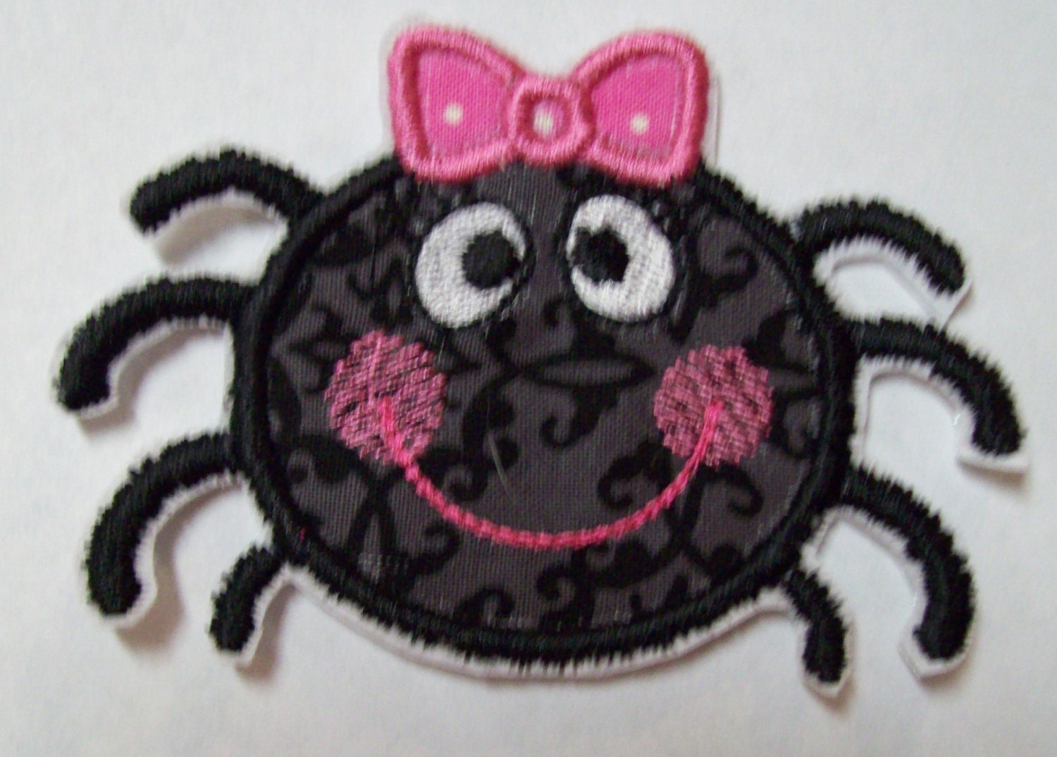 Iron On Applique - Girly Spider