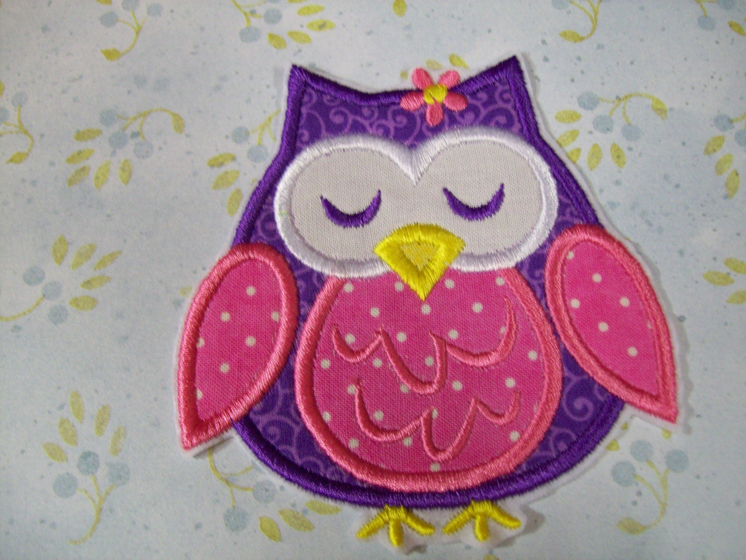 Iron On Applique - Owl