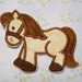 Barnyard Iron-On Applique - Pony