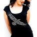 City Bird Swoop Scoop - American Apparel - Ladies Tshirt - small, medium, large, extra large