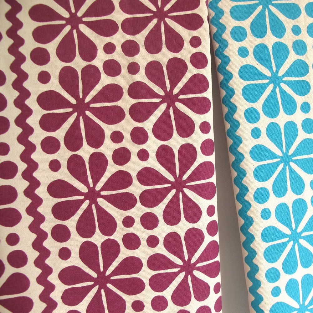Set of 2 Tea Towels in Parade, choice of colours