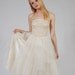 Vintage 50s Wedding Dress LACE & TULLE Ivory  Princess Party Dress