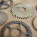 Vintage Antique Watch- Brass Clock gears- Steampunk - Scrapbooking t8
