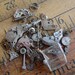 Vintage WATCH PARTS gears - Steampunk parts - T8 Listing is for all the watch parts seen in photos
