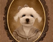 NEW  5x7 inch Hot Digital Dog Sadie
