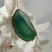 Agate Pendant, Agate Necklace, Mint Stripes Surprise Agate