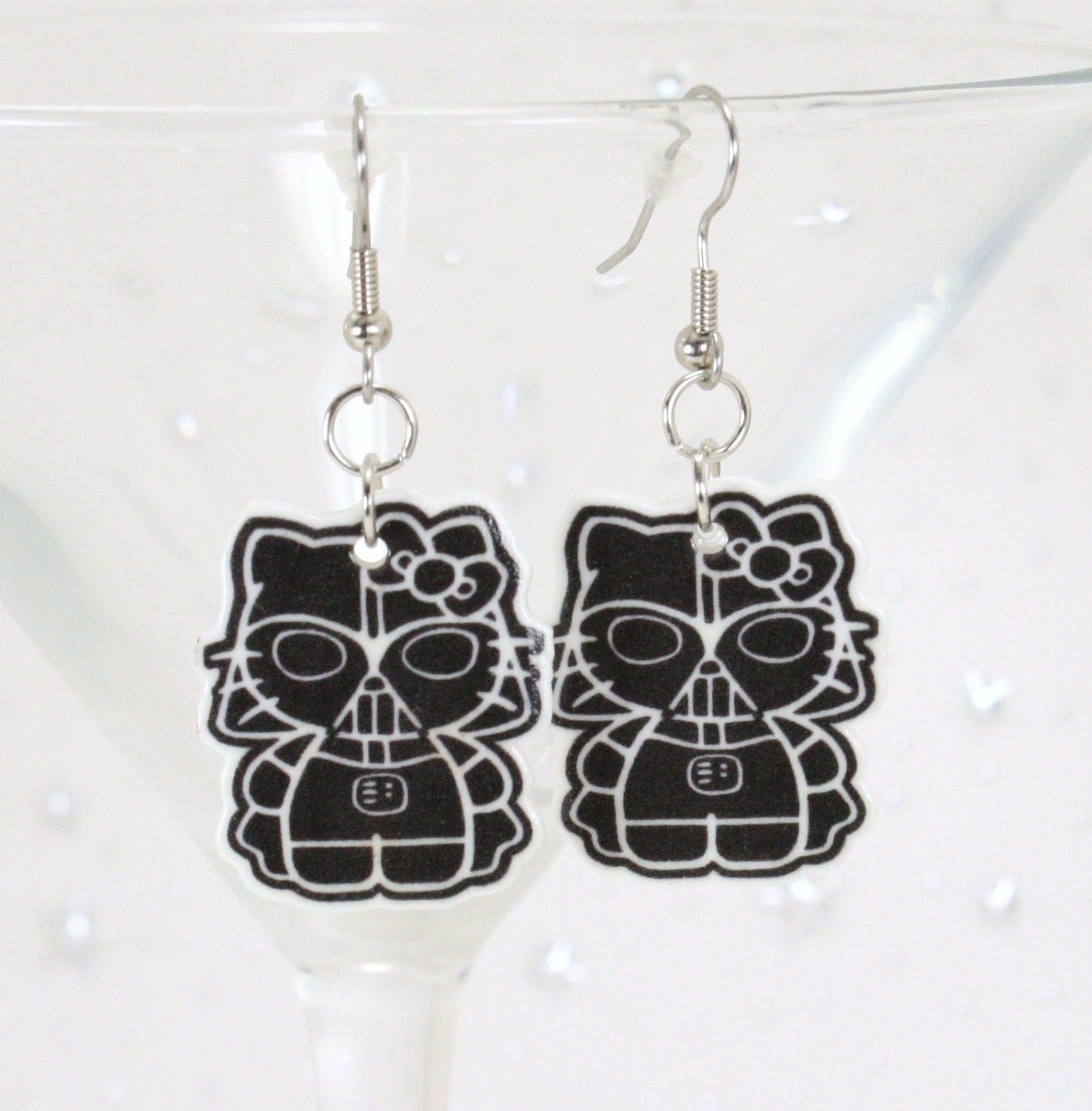 Hello Kitty Meets Star Wars - Darth Vaderkitty Earrings (SD) (FS)