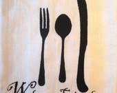 Tea Towel: Silverware