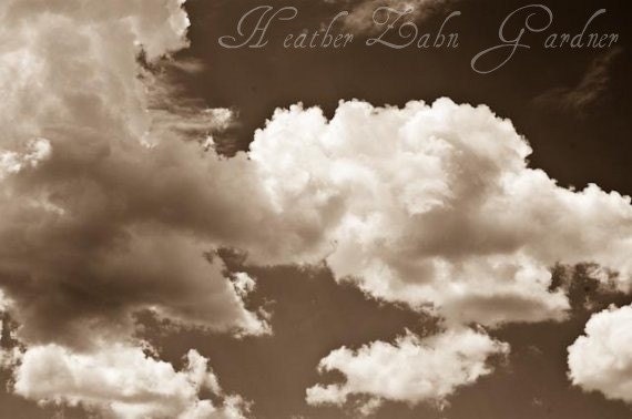 Heaven 8x12 Fine Sepia Print