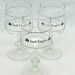 Vintage Irish coffee wine glasses