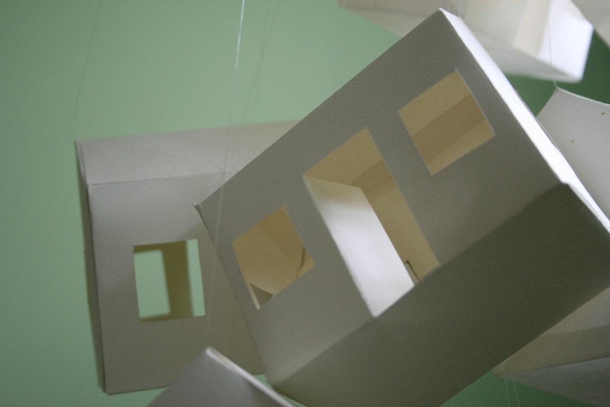 Paper House Mobile