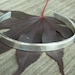 Mens thick cuff hand hammered with secret inscription