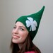 Luck 'O the Irish - Halloween Shamrock St. Patricks Day Leprechaun Elf Hat