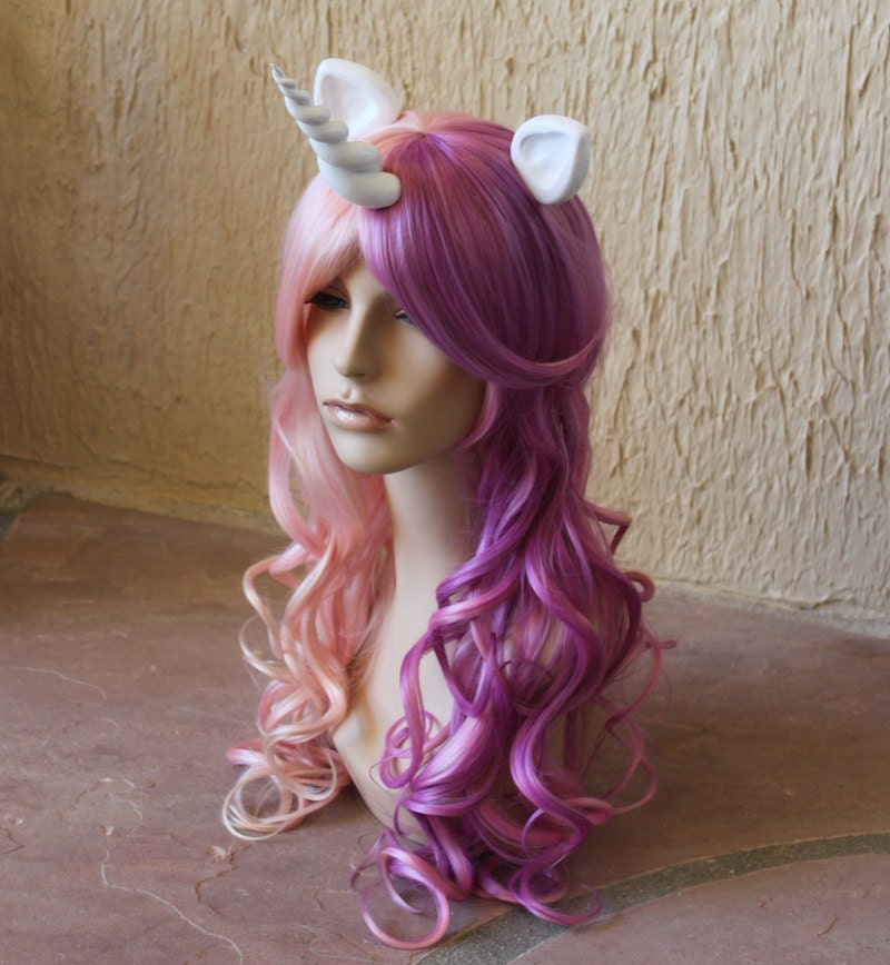 Sweetie Belle cosplay wig - My Little Pony costume / Friendship is Magic / sweetie belle costume / pink and purple wig