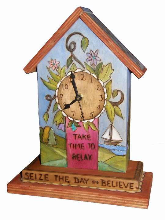 Clock / Made to Order/ Custom Made/ Mantle Clock /wedding gift/ bride/groom